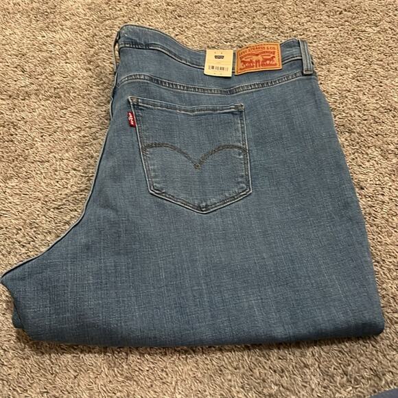 NWT Levi’s Jeans 311 Shaping Skinny Capris Womens Blue Stretch Mid Rise 24W NEW - Picture 15 of 16